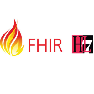 flame and FHIR HL7 logo
